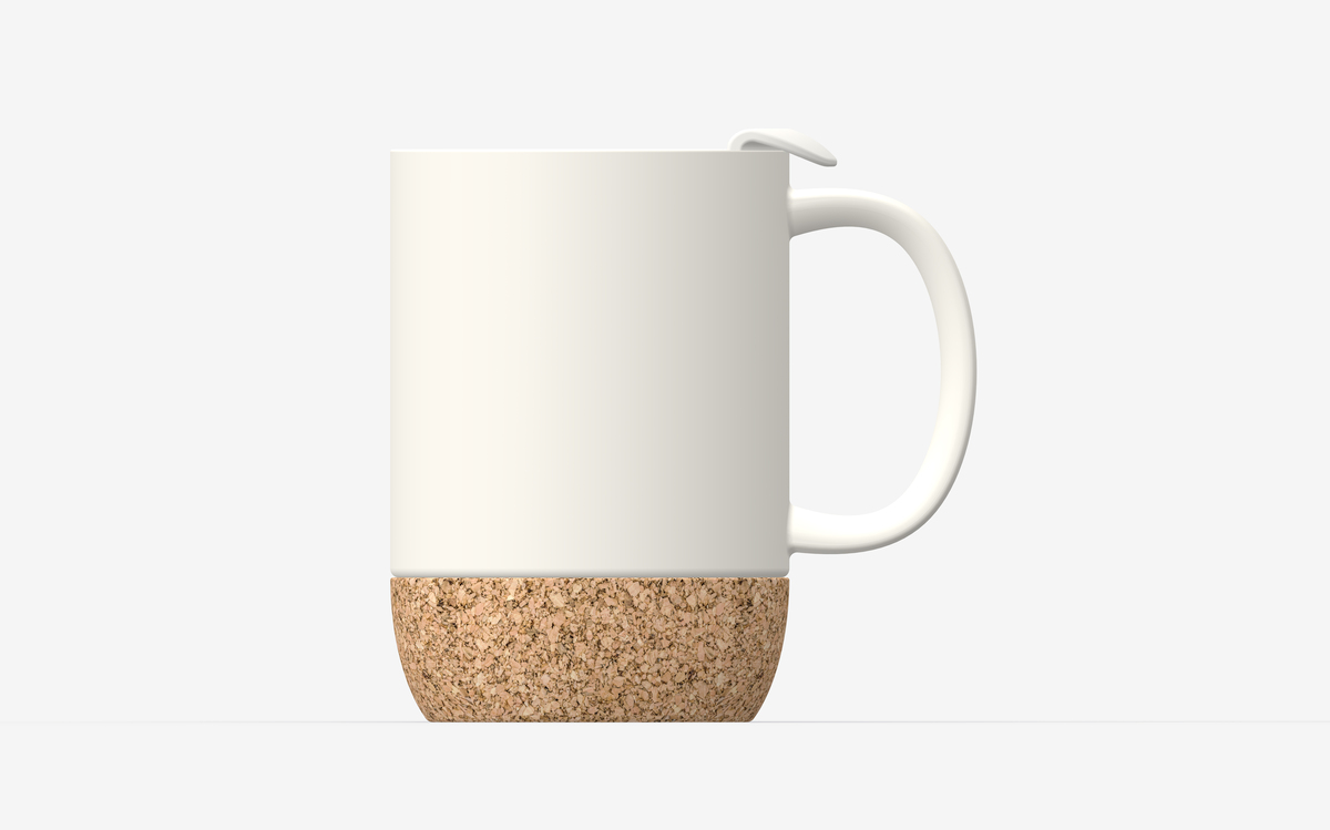 Asobu 12 Oz. Cork Ceramic Coffee Mug 3