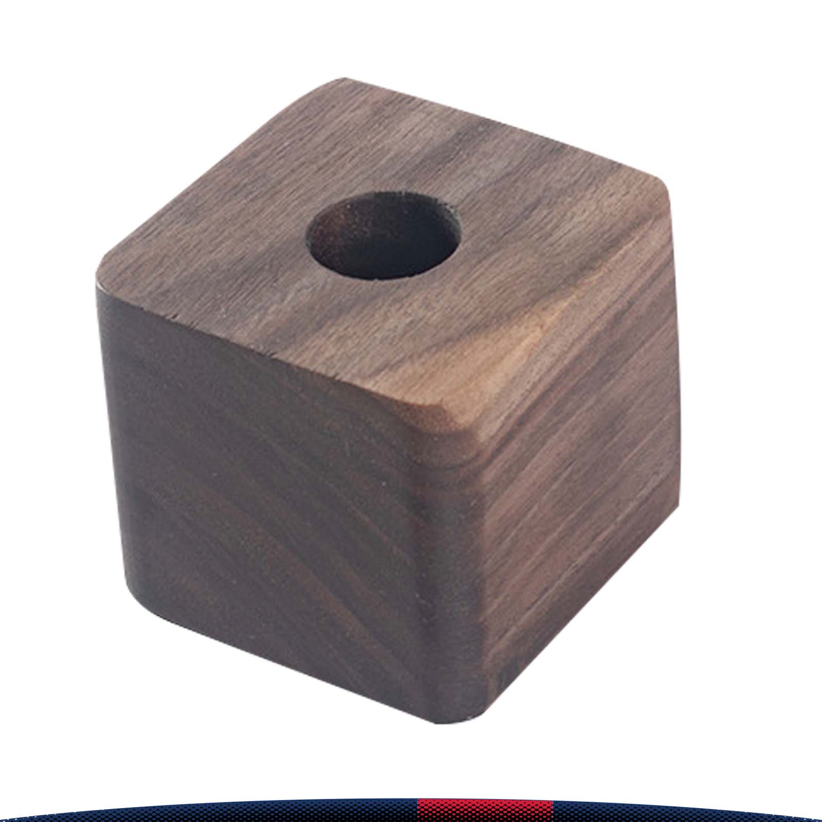 Square Walnut Pen Holder 1