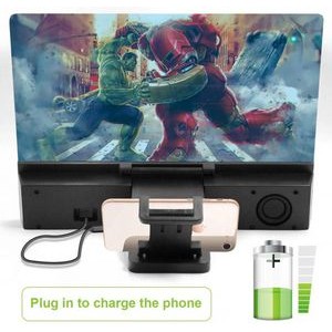 Phone Screen Magnifier With BT Speaker 12'' 2