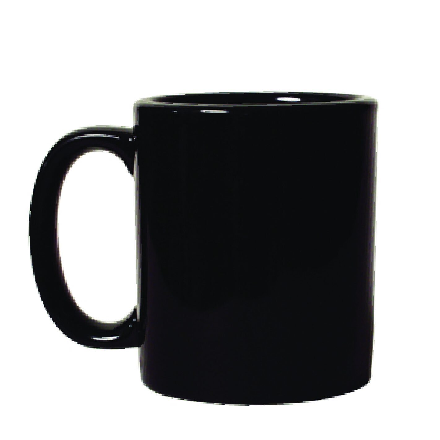 C-Handle Black Mug 11 oz 2