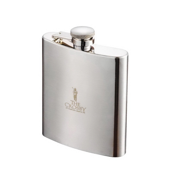 Stainless Steel Hip Flask - 6oz 2