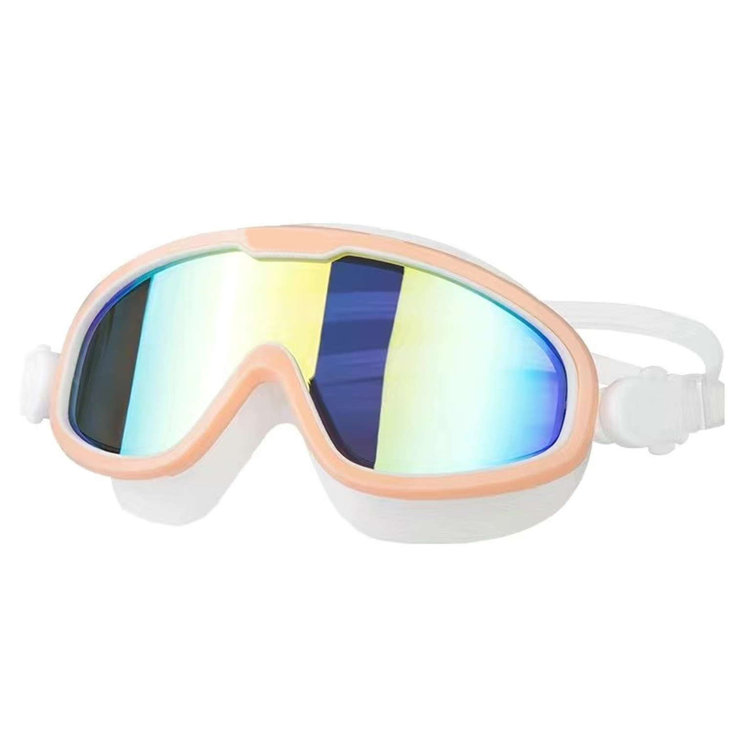 Anti-Fog Swimming Goggles—Adjustable Strap & Large-Frame 7