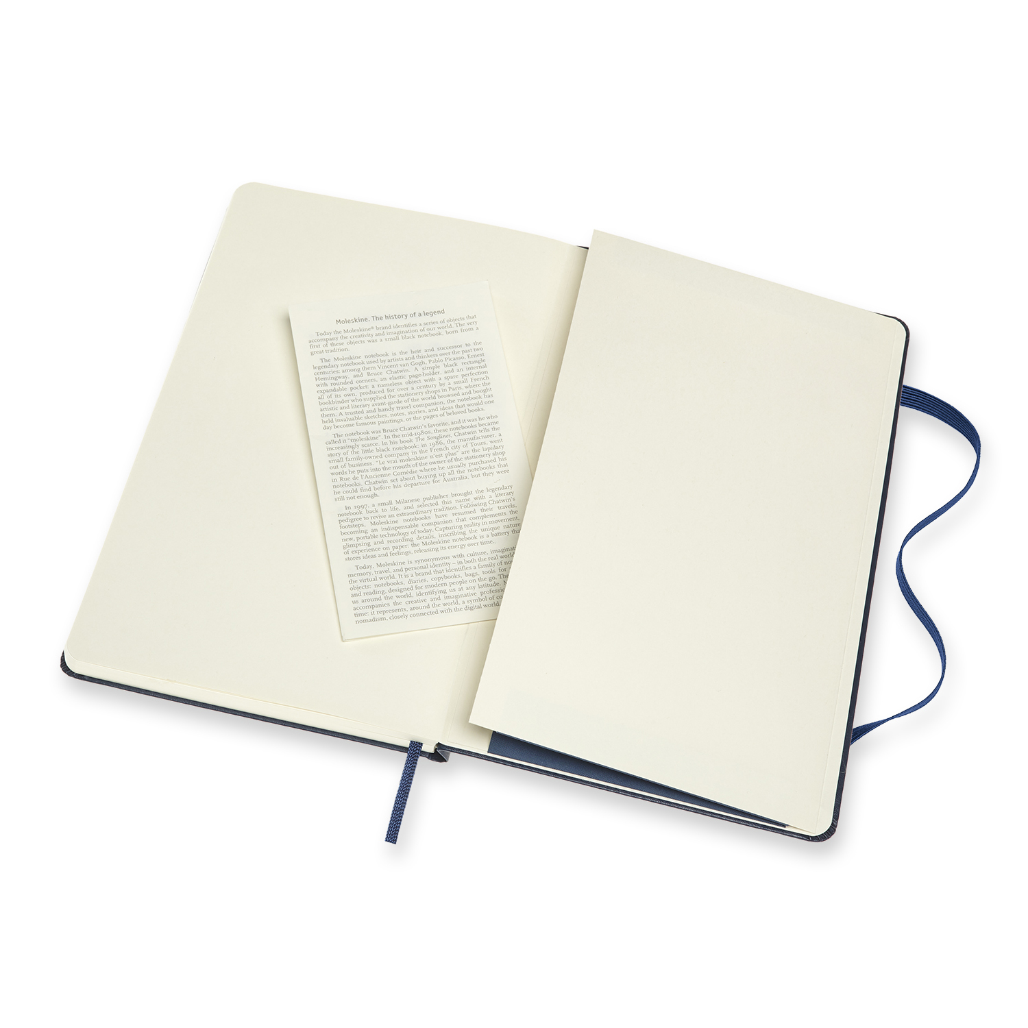 Moleskine® Hard Cover Large Double Layout Notebook 22