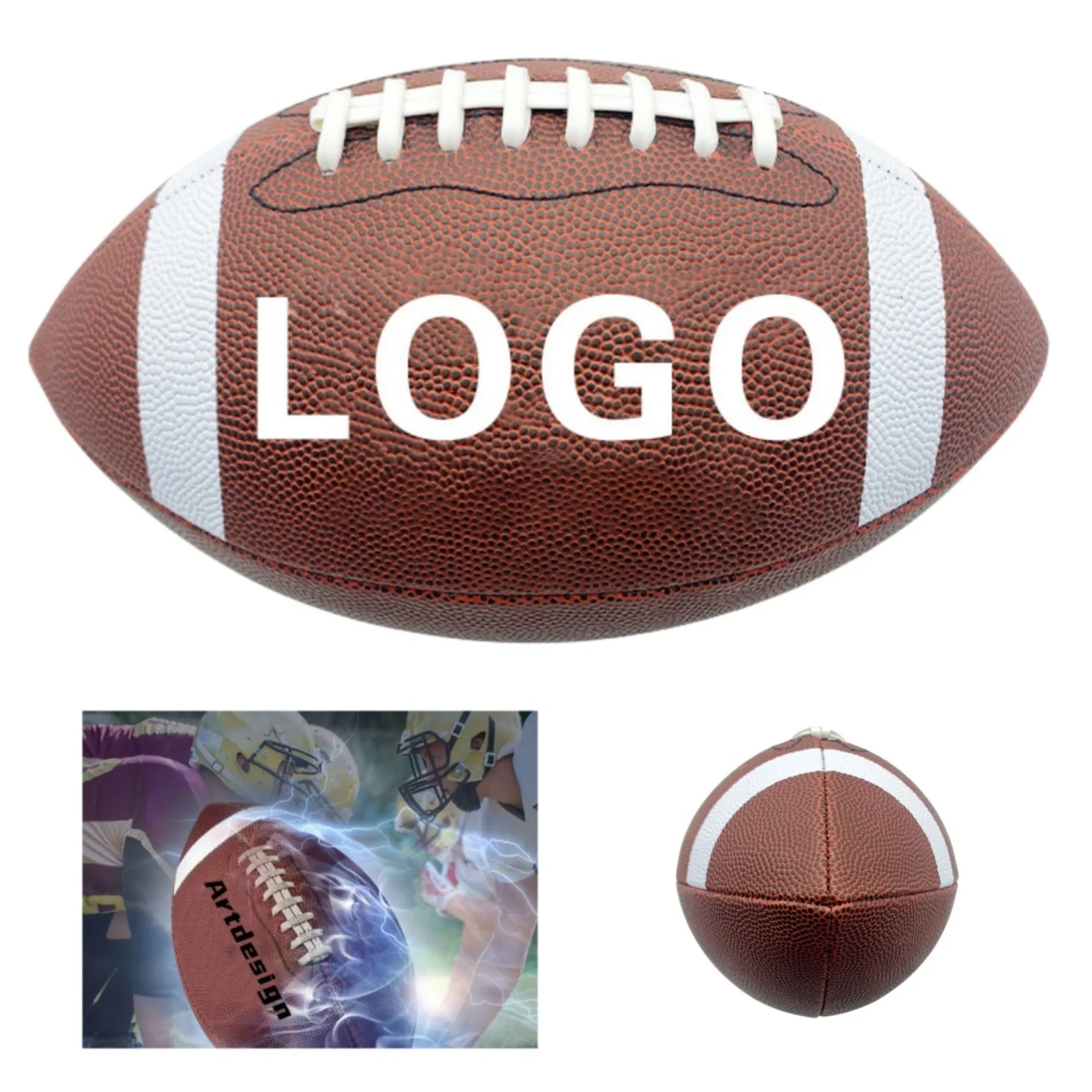 NO.9 Synthetic Leather Football