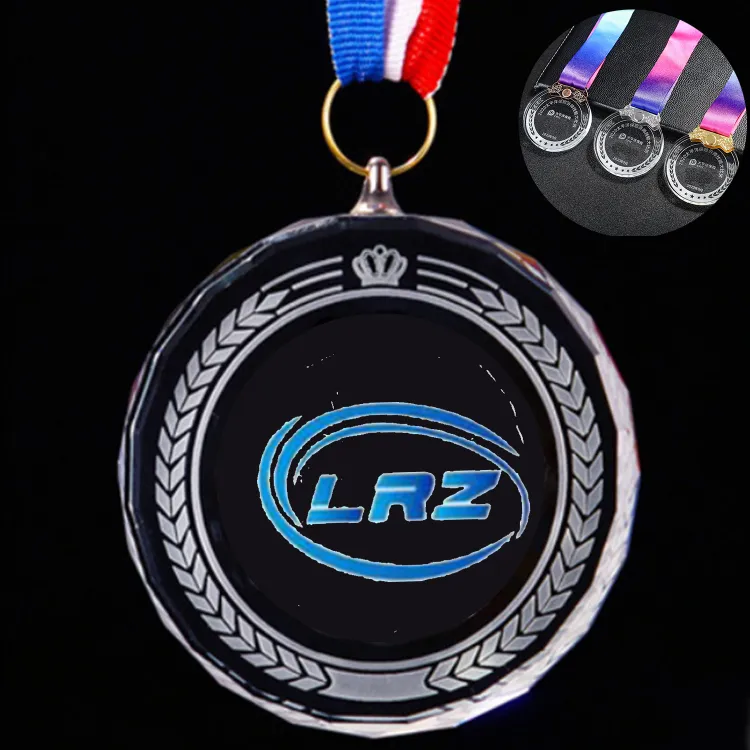 Crystal Lanyard Medal 3