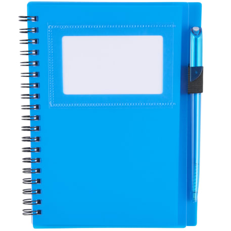 FSC® Mix 5.5" x 7" Star Spiral Notebook with Pen 48