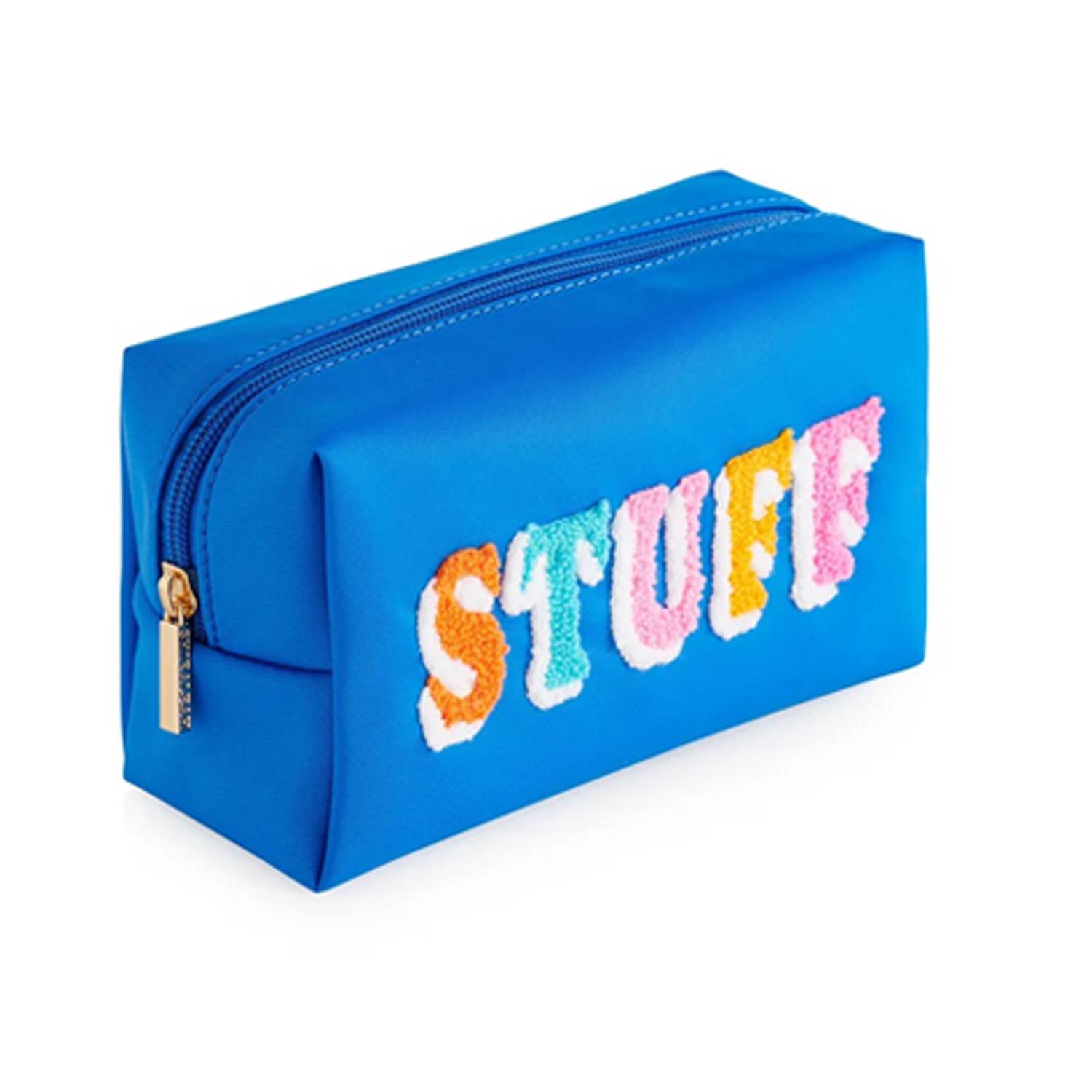 Waterproof Nylon Embroidered Letter Makeup Bag 2