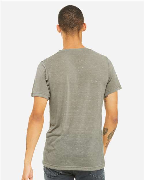 Unisex Textured Jersey V-Neck Tee - 3655 26