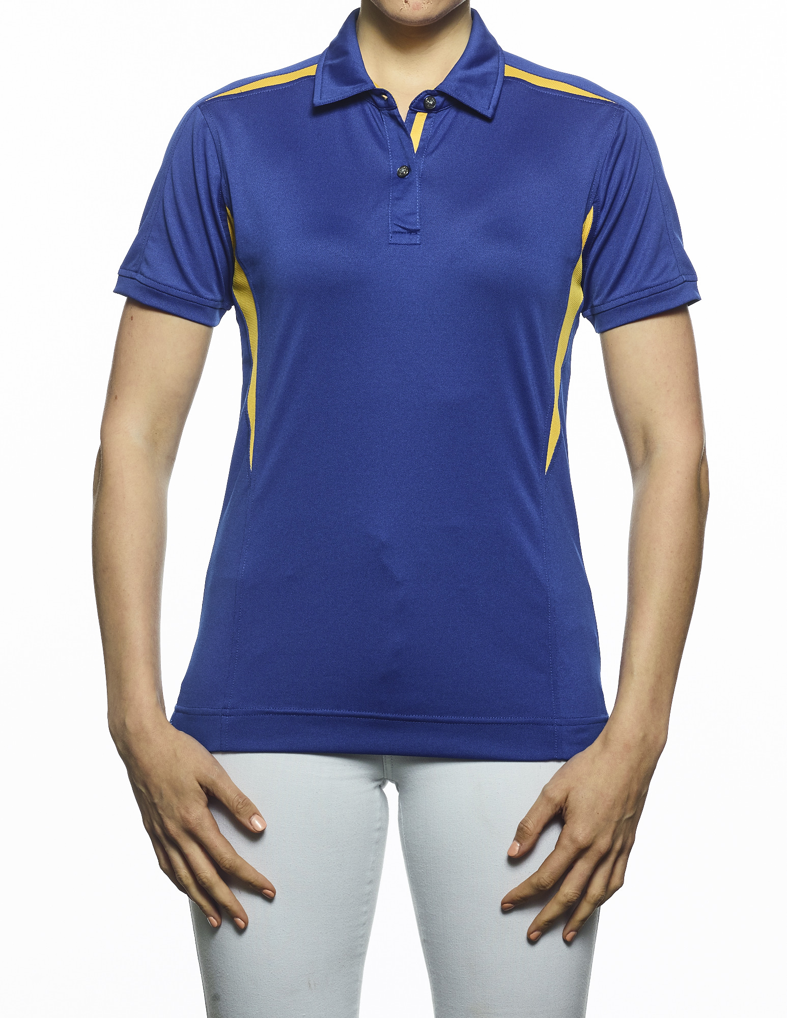 Ladies Caliber Color Block Polo Shirt 16
