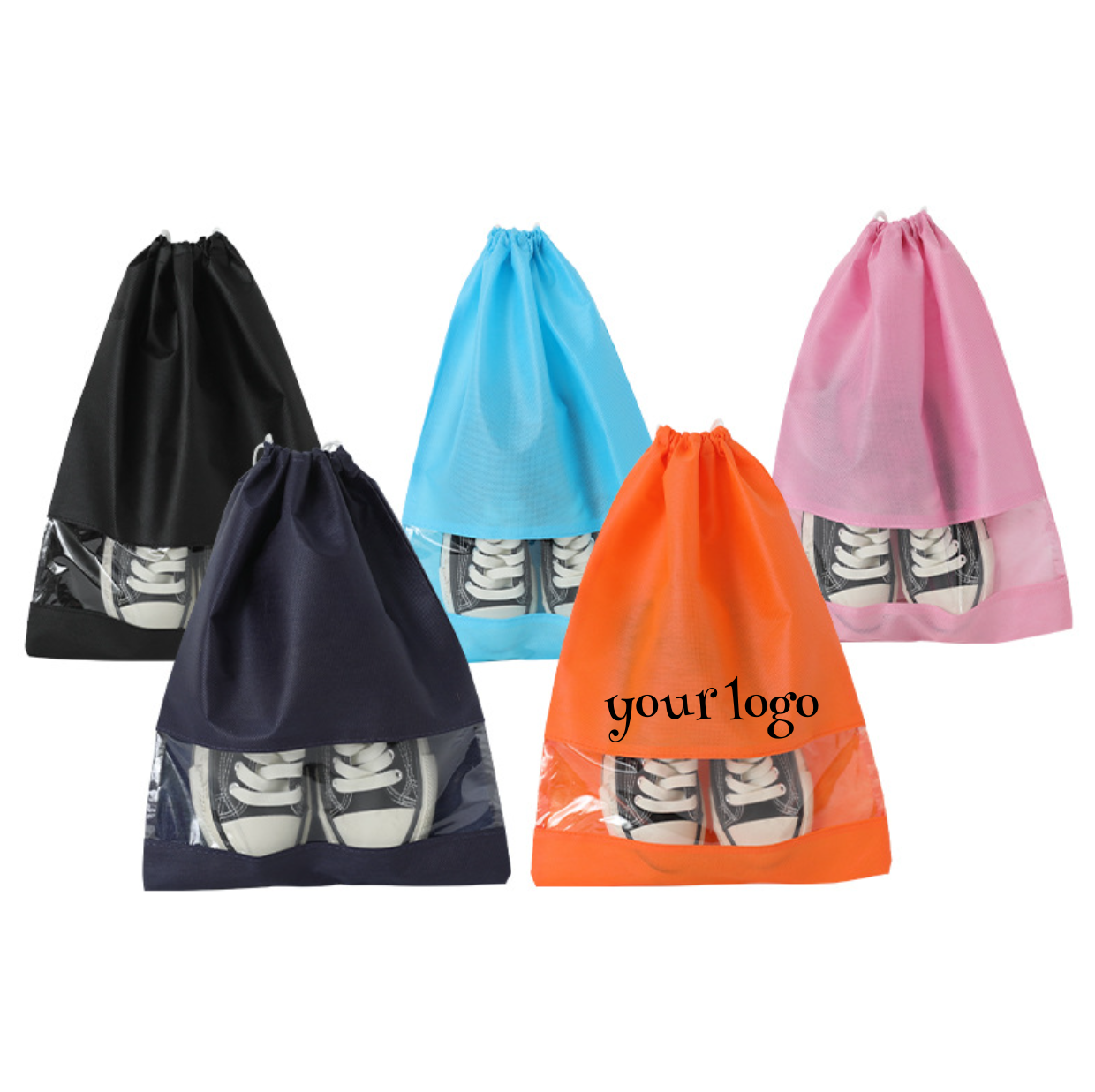 Non Woven Drawstring Shoe Bag 1