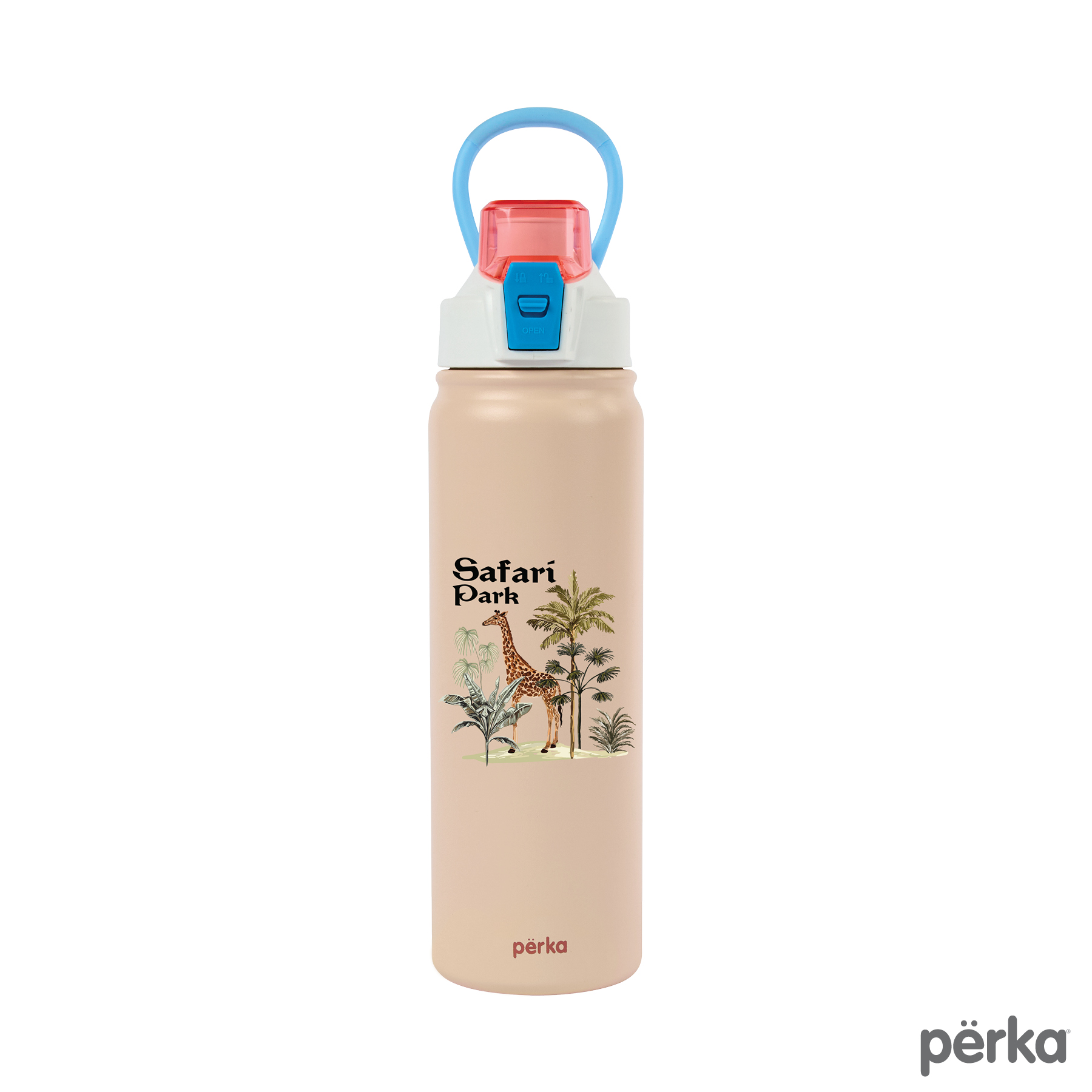 Perka® Rex Fresh 24 oz. Double Wall, Recycled Stainless Steel Water Bottle 55