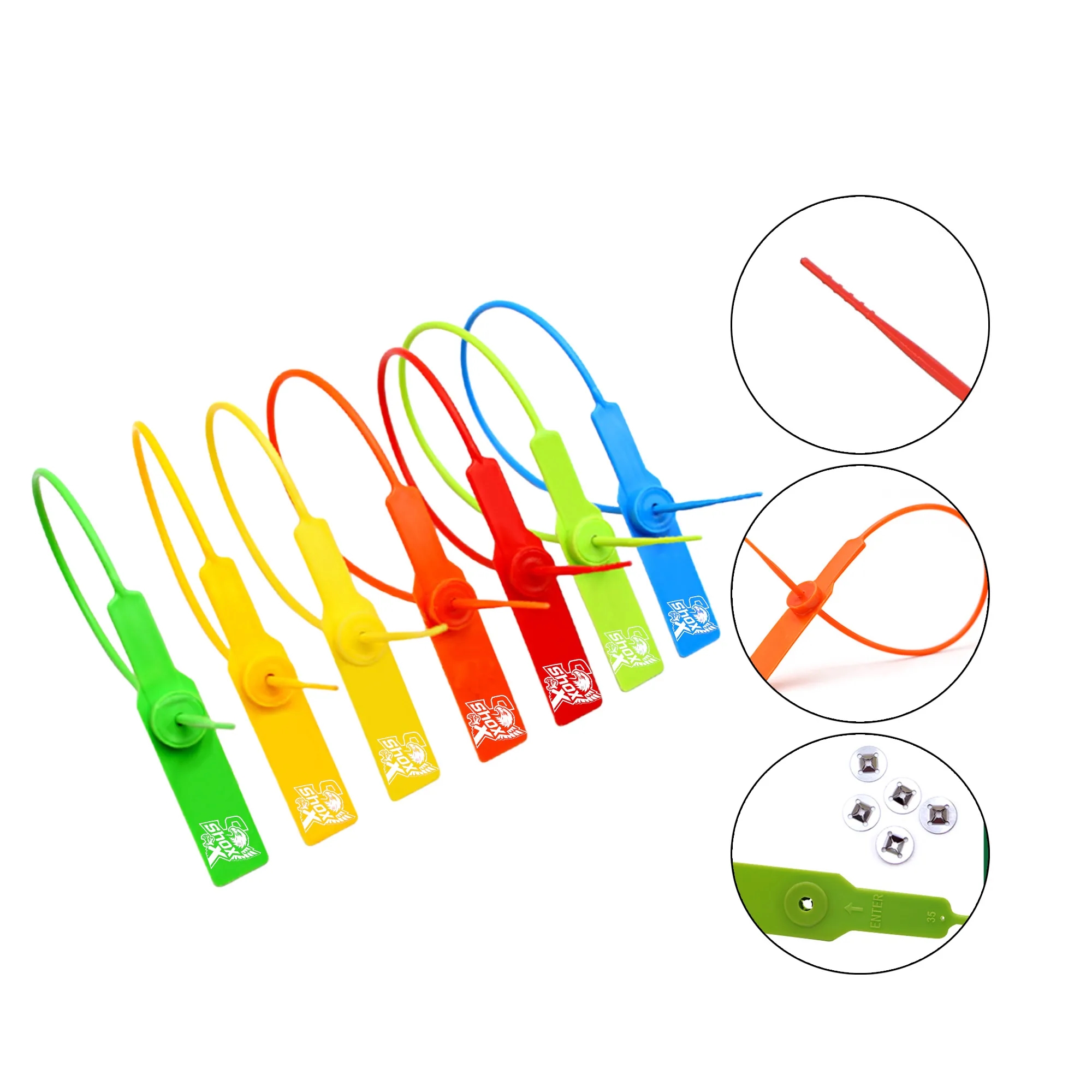 MOQ 10 Custom Disposable plastic seal 1