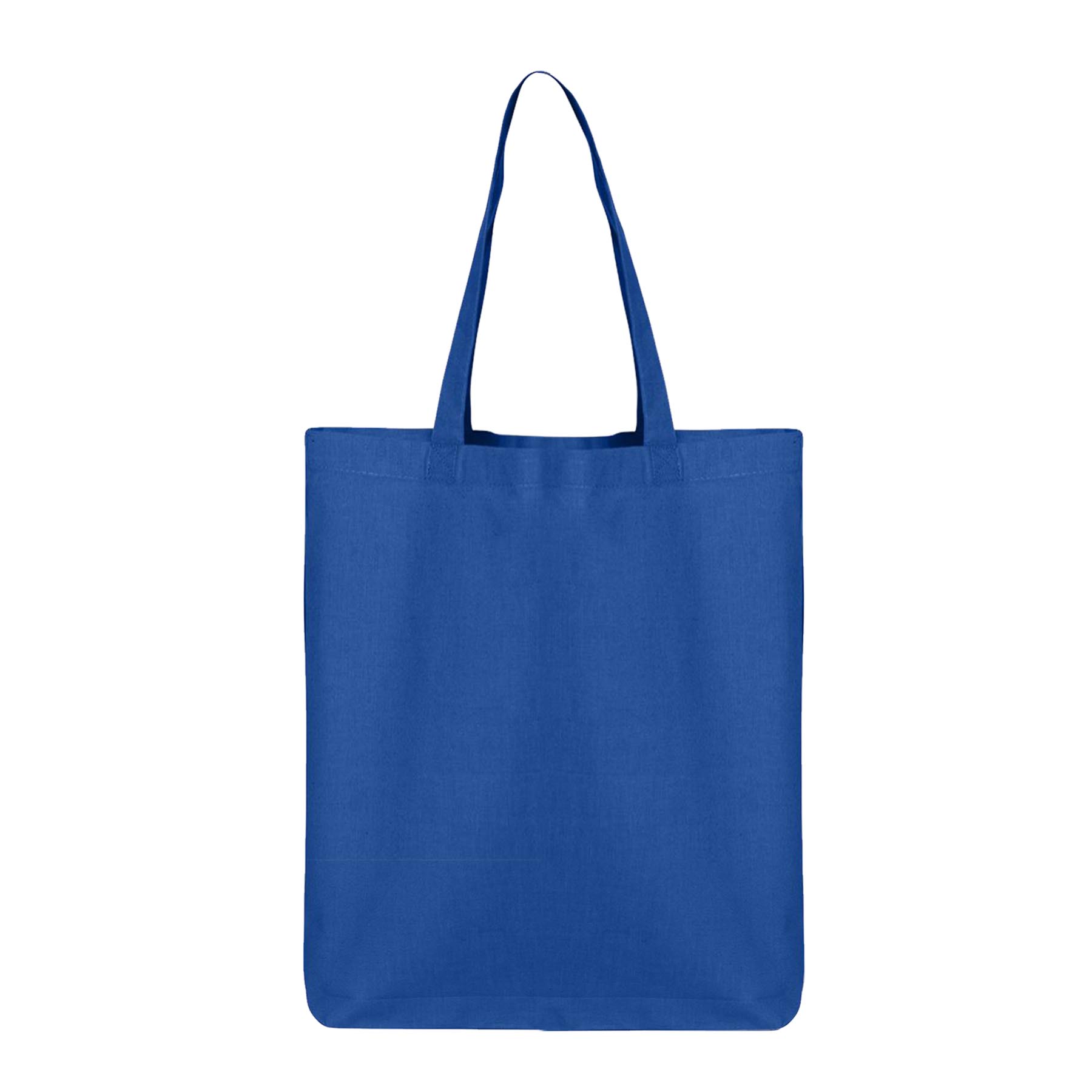 6 oz. 100% Medium Cotton Canvas Bottom Gusset Economy Tote Bag - 9" x 11" 8
