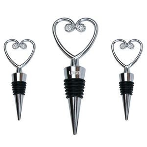 Stylish Heart Shaped Wine Cork Stopper 7
