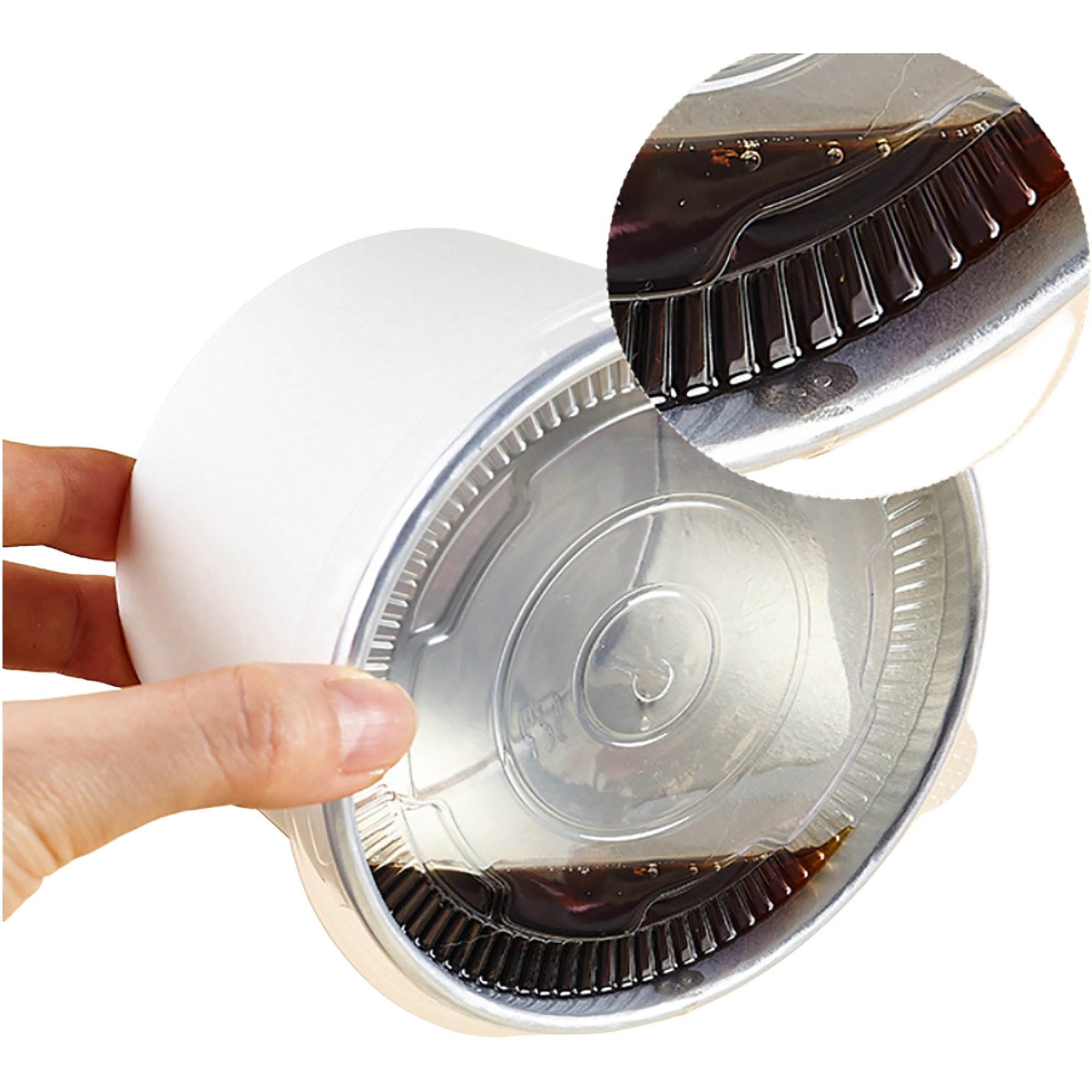1000 Milliliters Of Food Grade Aluminum Foil Paper Bowls 8