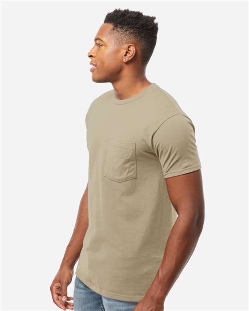 Unisex Heavyweight Jersey Pocket T-Shirt - 293 3