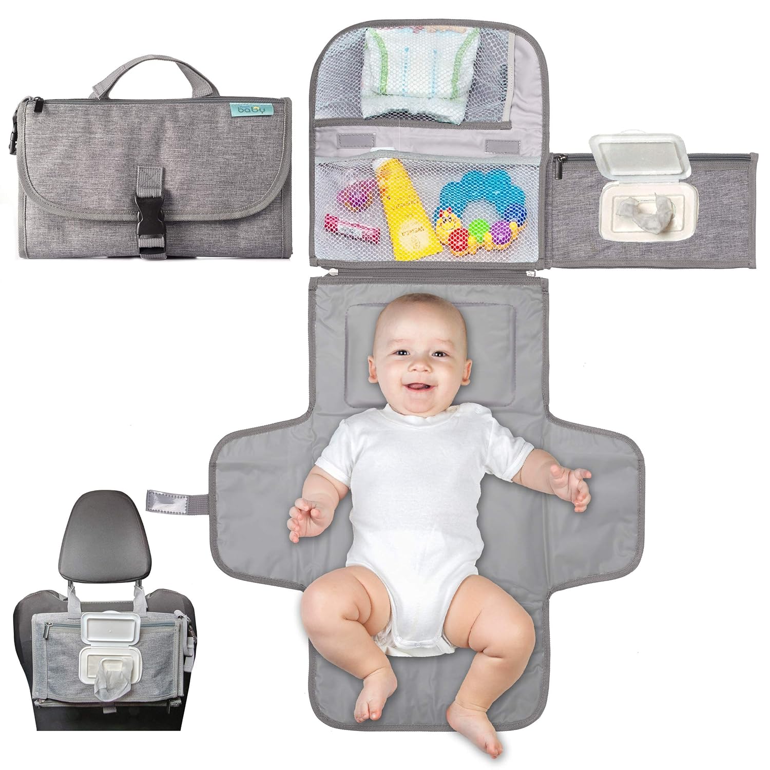 Baby Portable Diaper Changing Pad 3