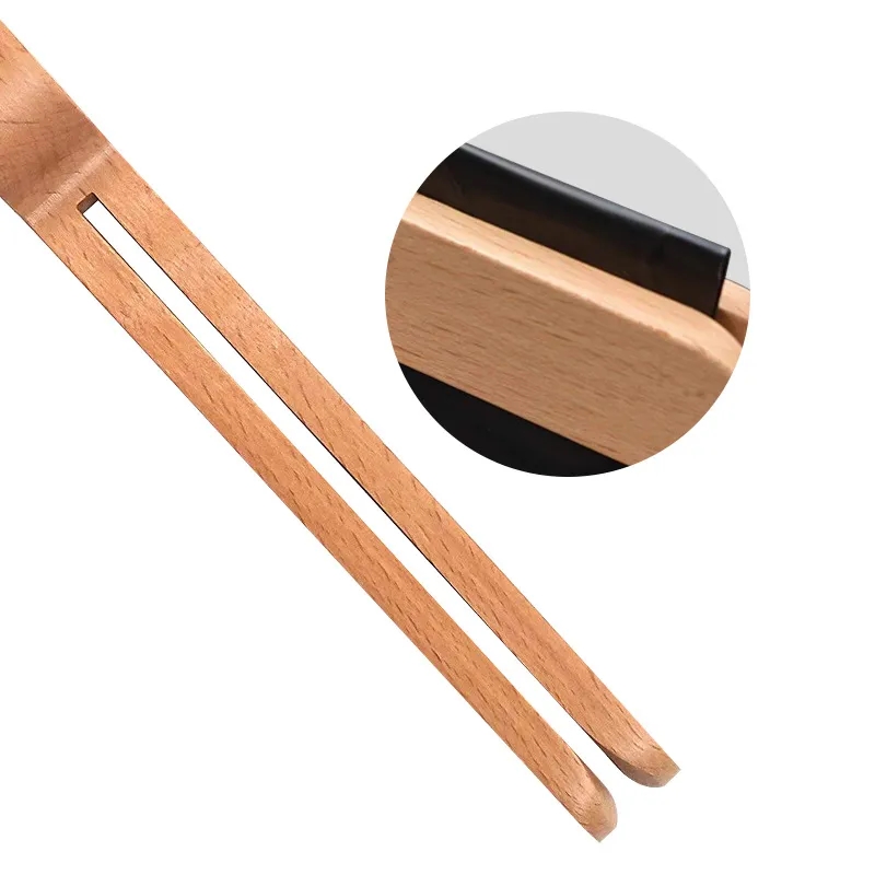 Wood Coffee Spoon With Clip 4