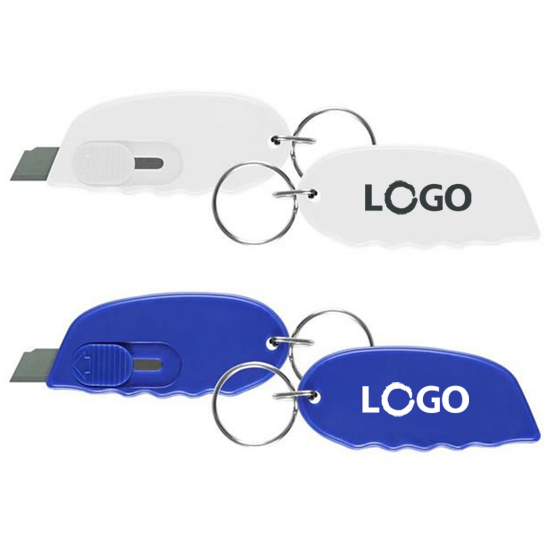 Mini Cutter With Grip Handle Keyring