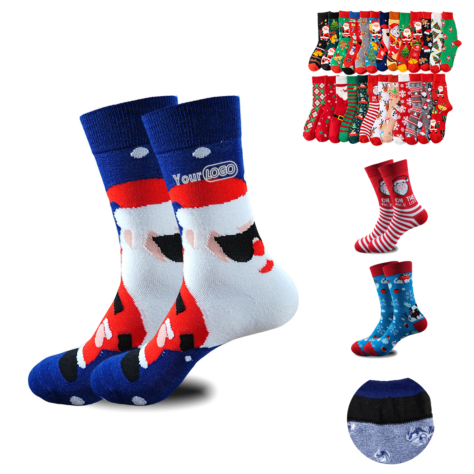 Christmas Polyester Winter Socks 9