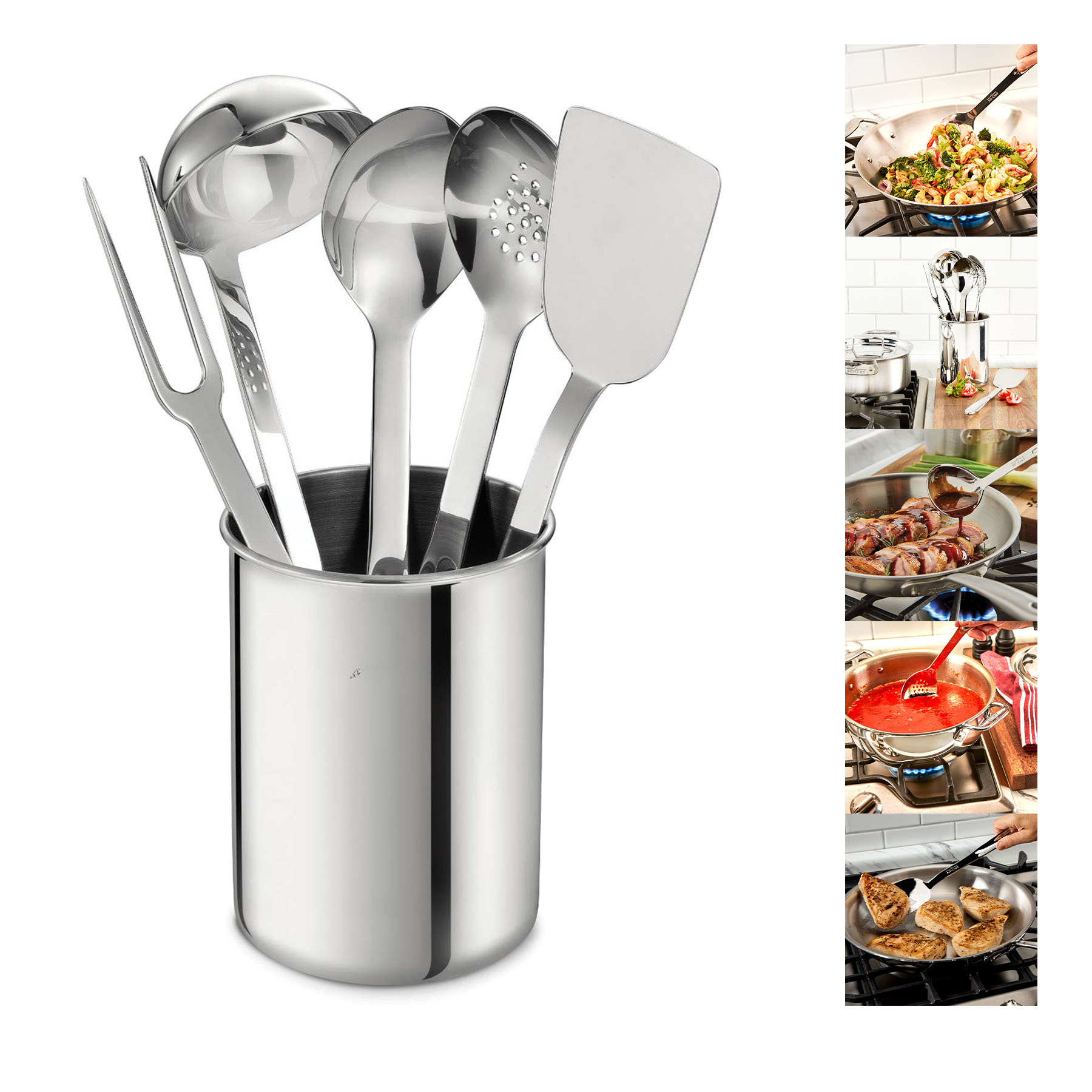 Professional Stainless Steel Kitchen Gadgets and Caddy 2