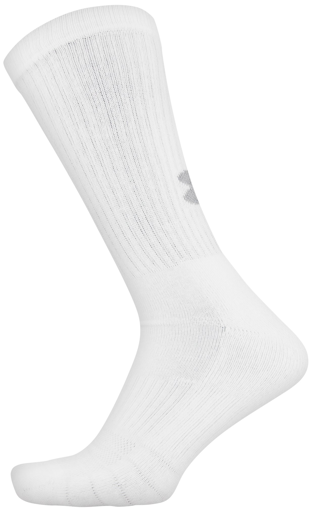 Unisex UA Training Cotton Crew 6-Pack Socks, custom athletic wear with logo imprint 2
