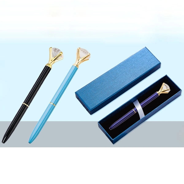 Big Crystal Diamond Metal Ballpoint Pen 6