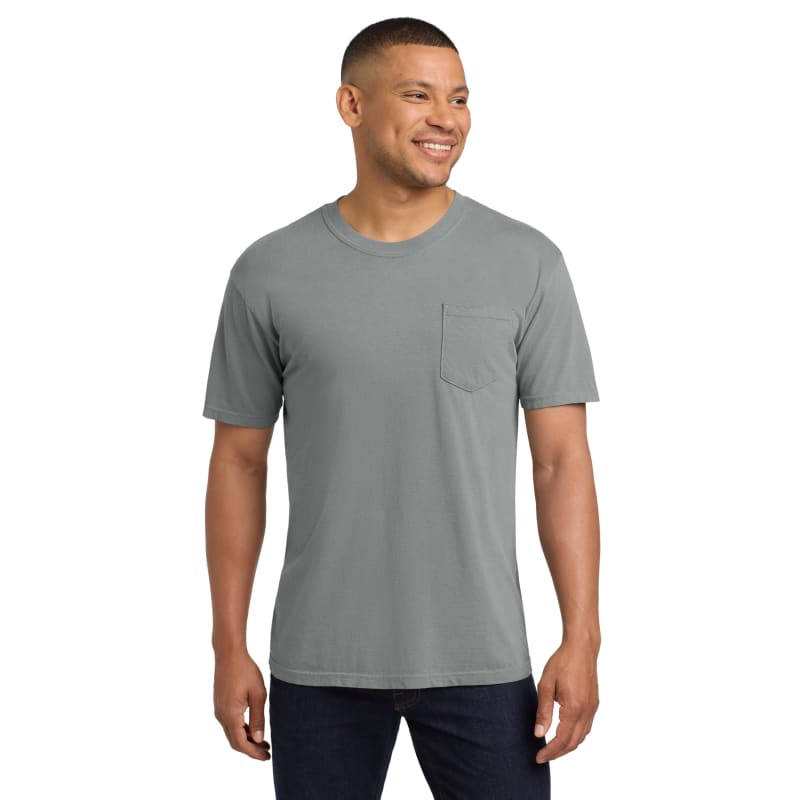 COMFORT COLORS Heavyweight Ring Spun Pocket Tee. 14