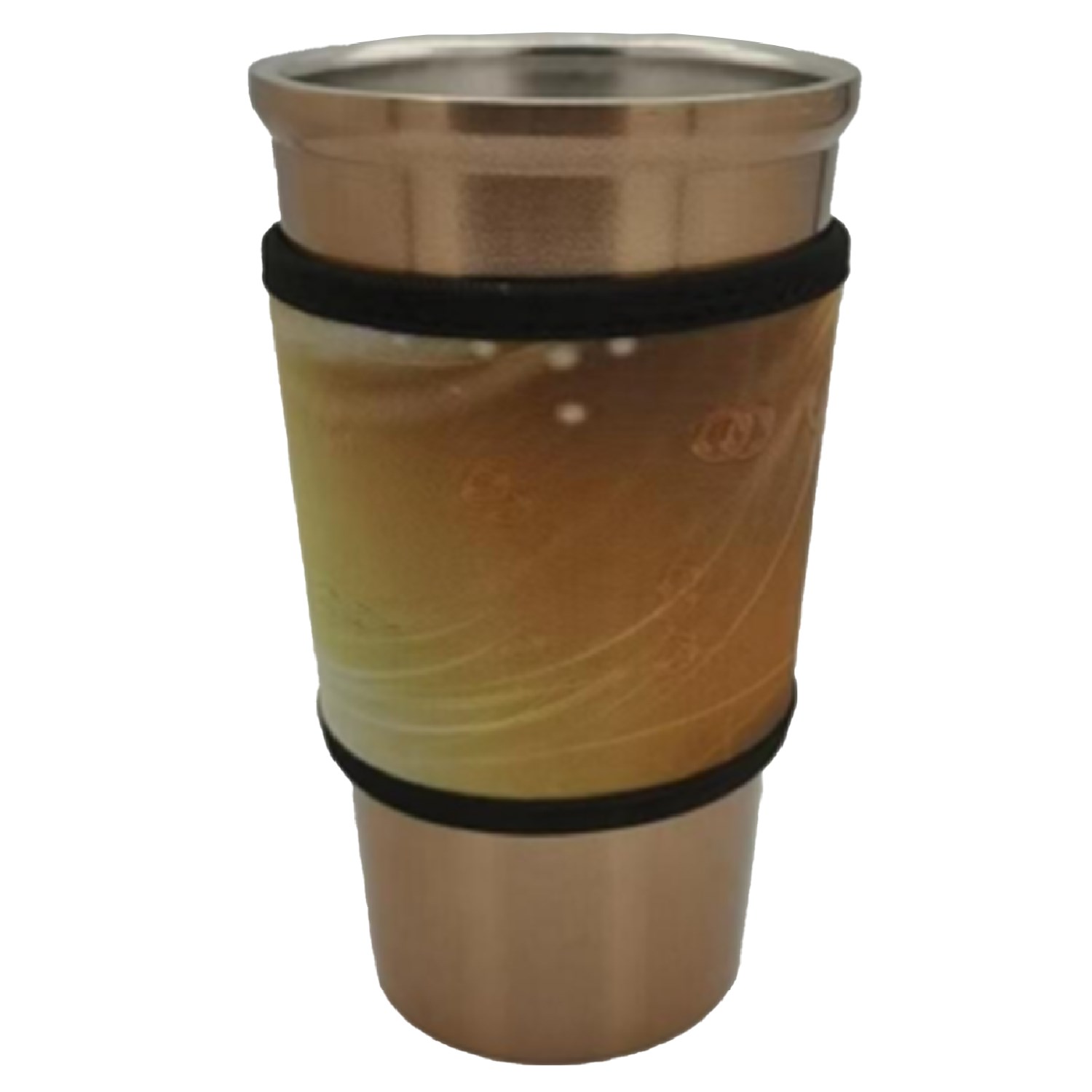 3MM Neoprene V-shaped Can Cooler w/ binding 2