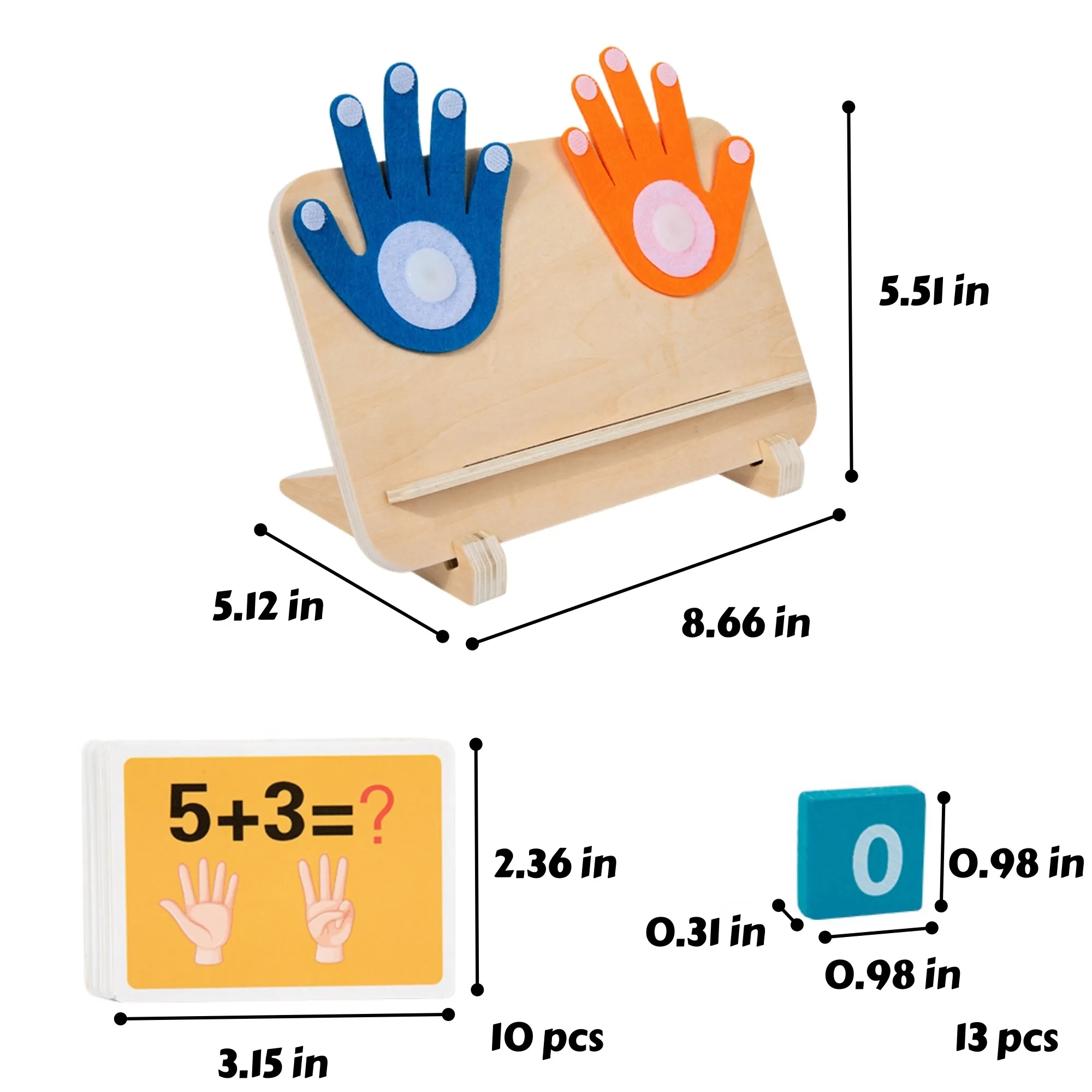 Finger Counting Toy Early Education Math Learning 3
