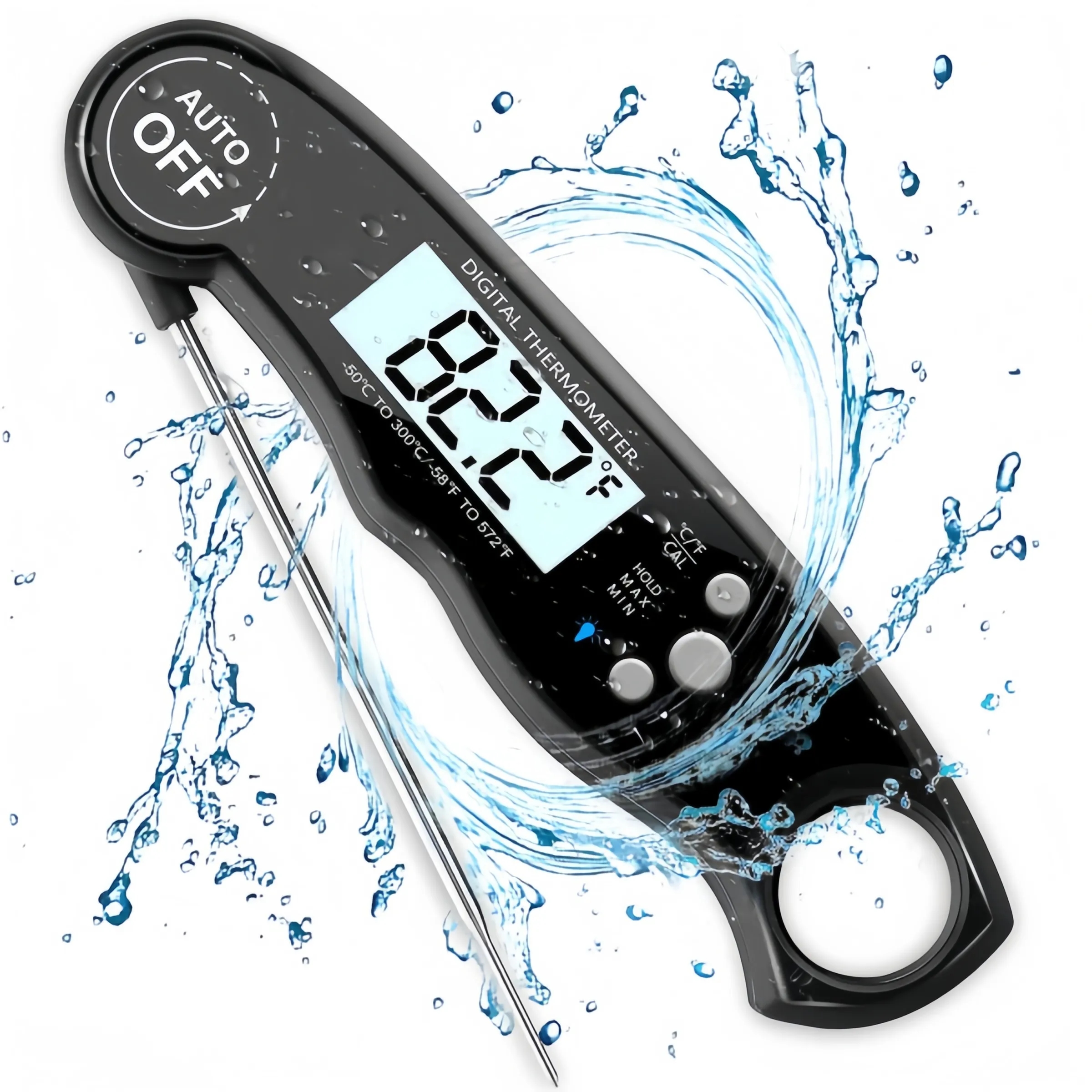Electronic barbecue kitchen food thermometer 3