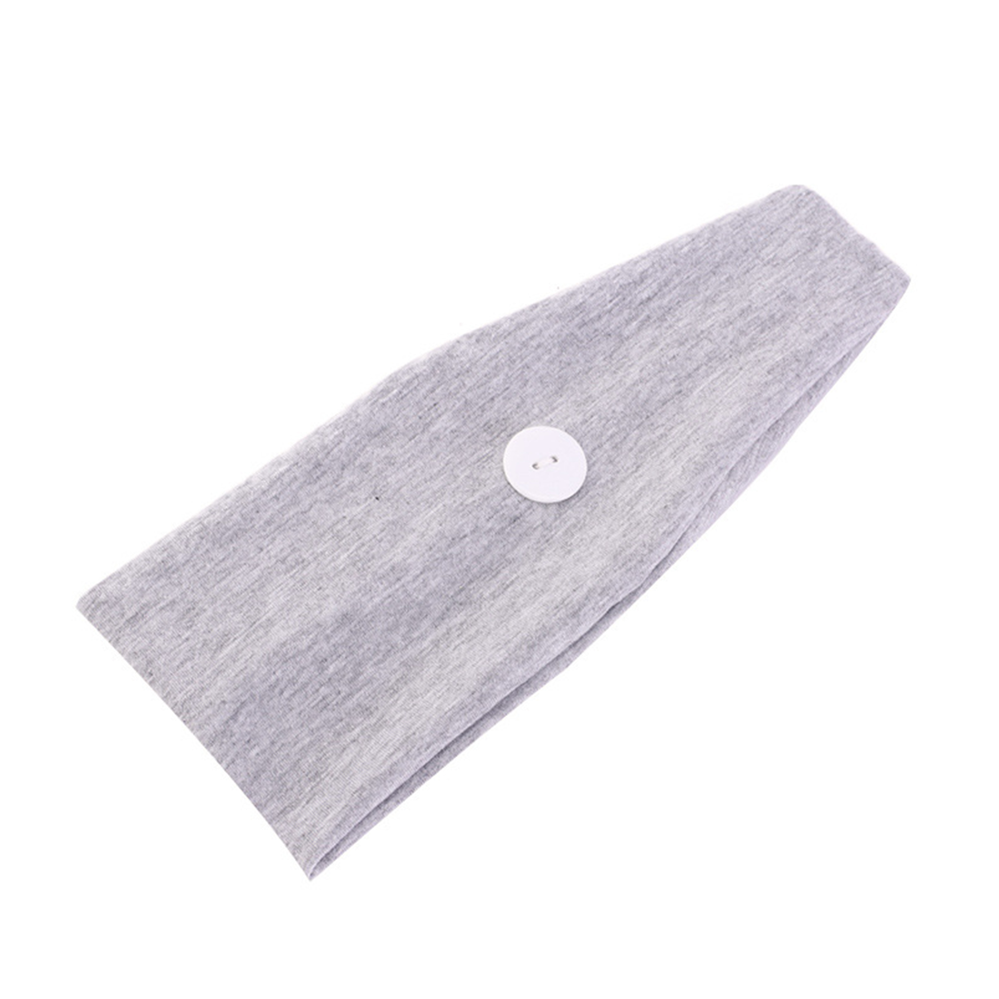 Cotton Sweatband With Mask Button Holder 4