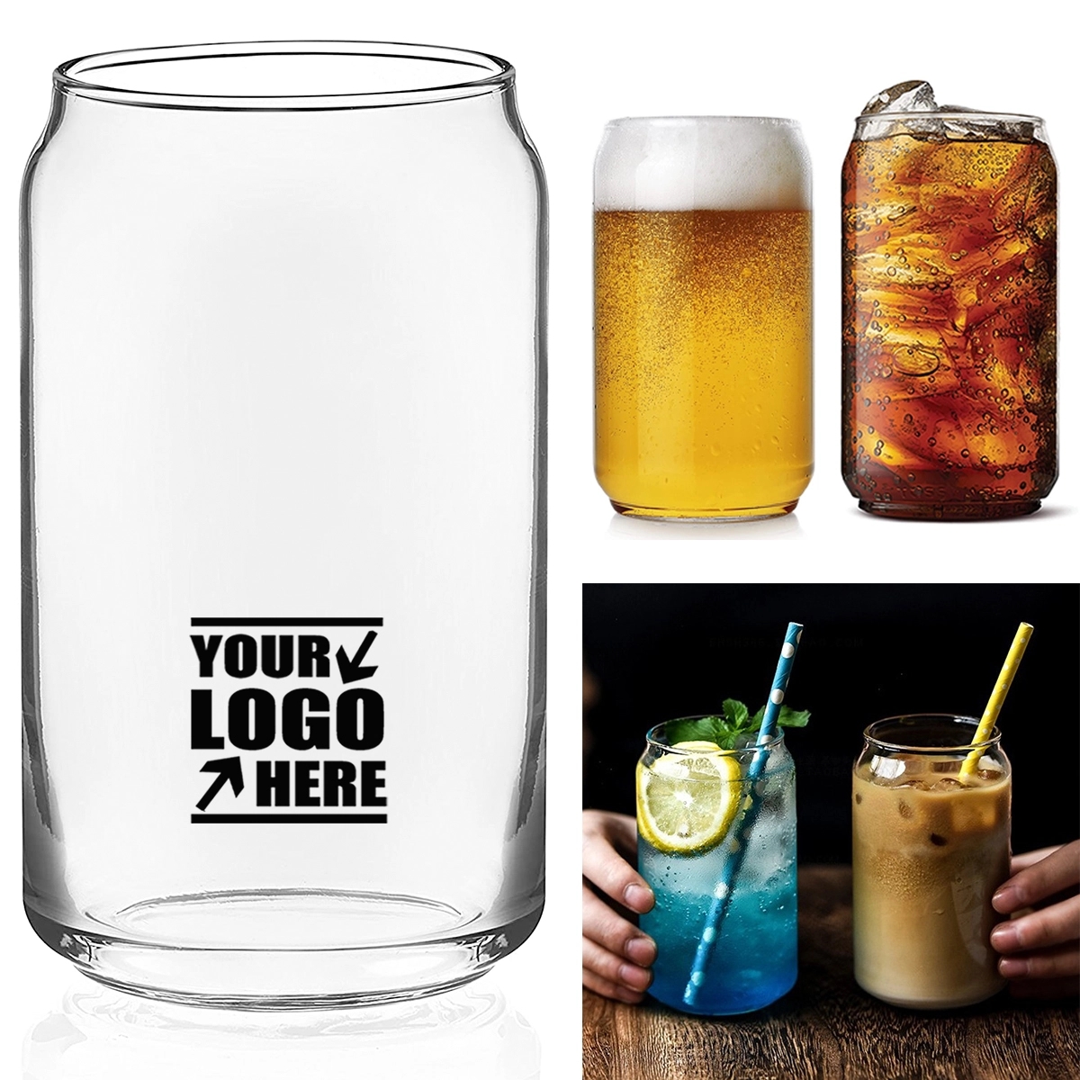 Can Shaped Drinking Glasses 2
