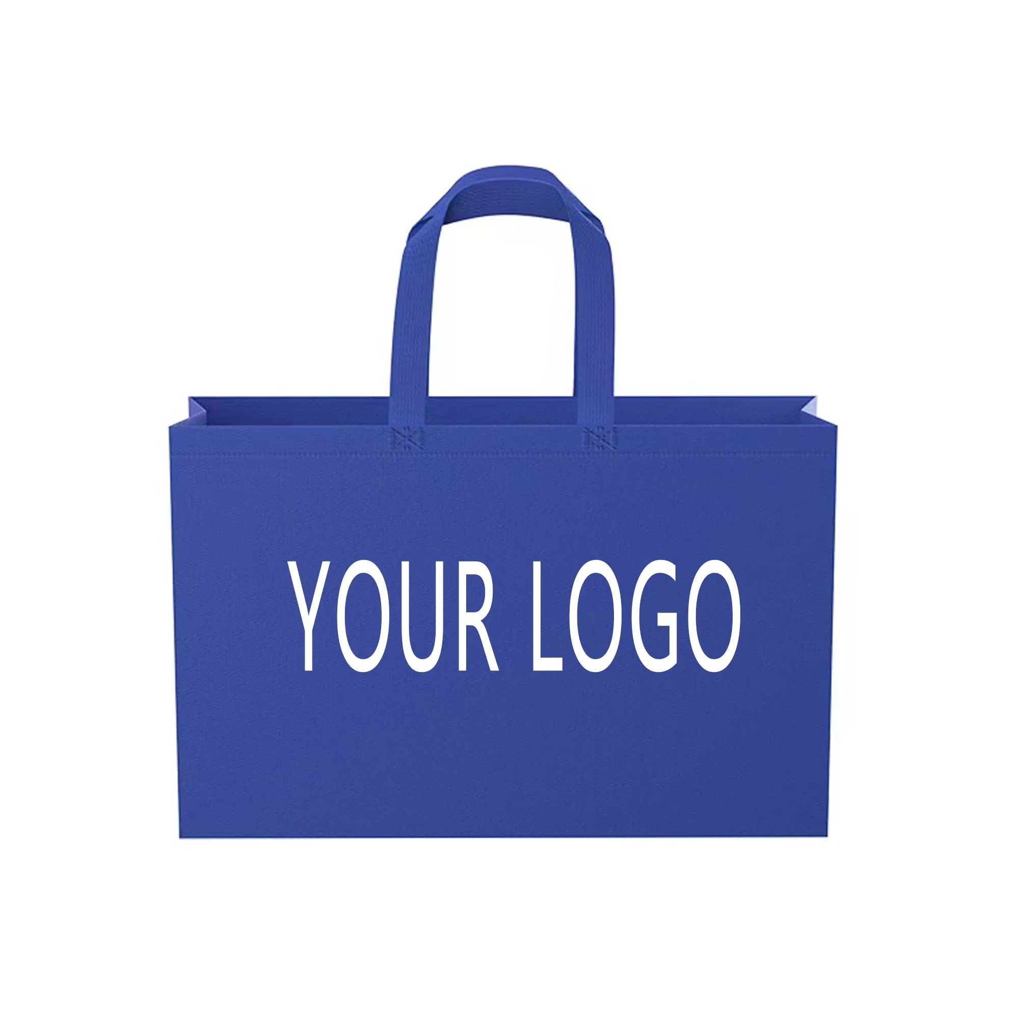 Large Non-woven Grocery Tote Bags MOQ 100pcs 4