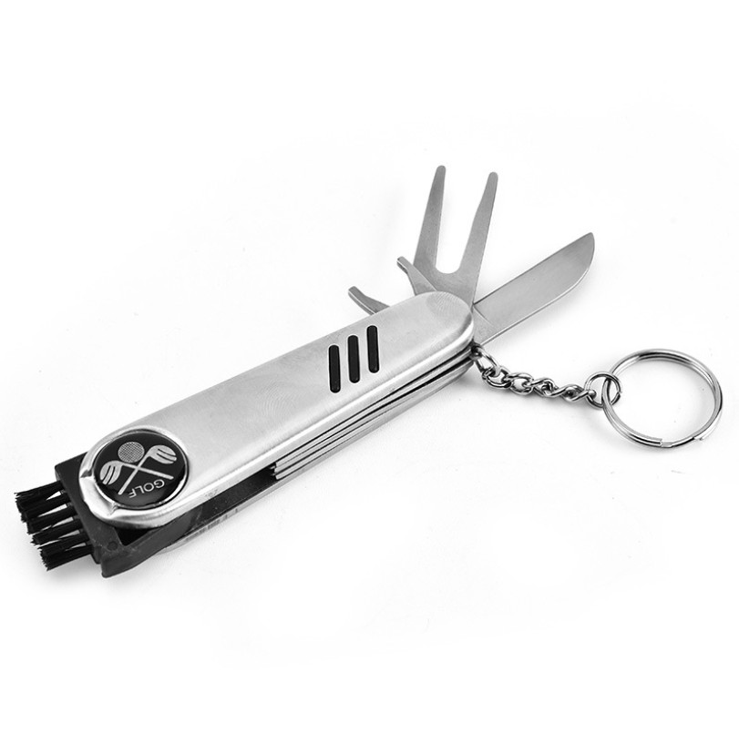 Stainless Steel Key Chain Pocket Golf Multi-Tool 1