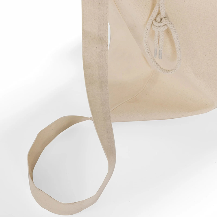 Linden Bay Cotton Cinch Laundry Bag, custom drawstring bag with logo imprint 9