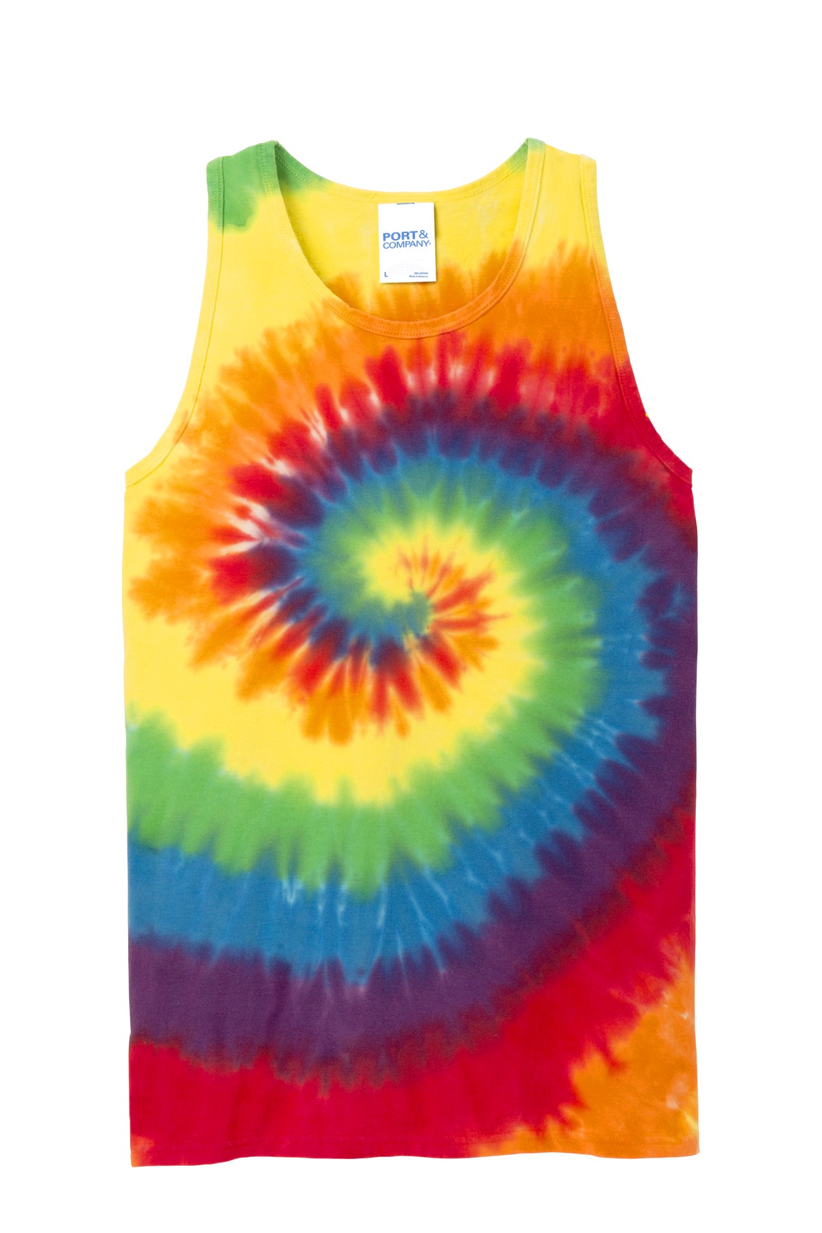 Port & Co Tie-Dye Tank Top. PC147TT 40