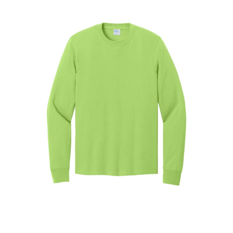 Port & Company - Long Sleeve Core Cotton Tee. 56