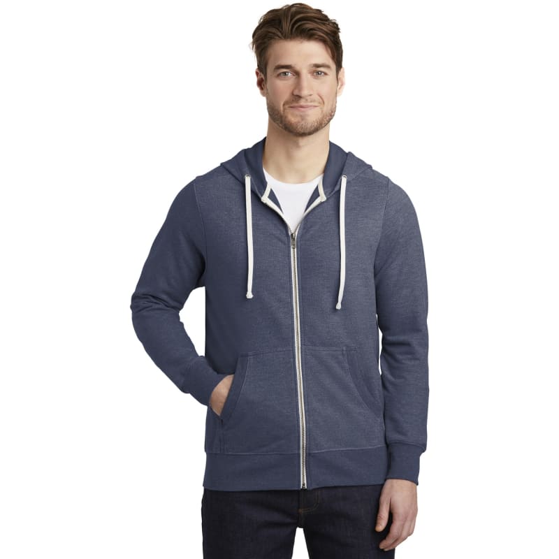 District Perfect Tri French Terry Full-Zip Hoodie. 4