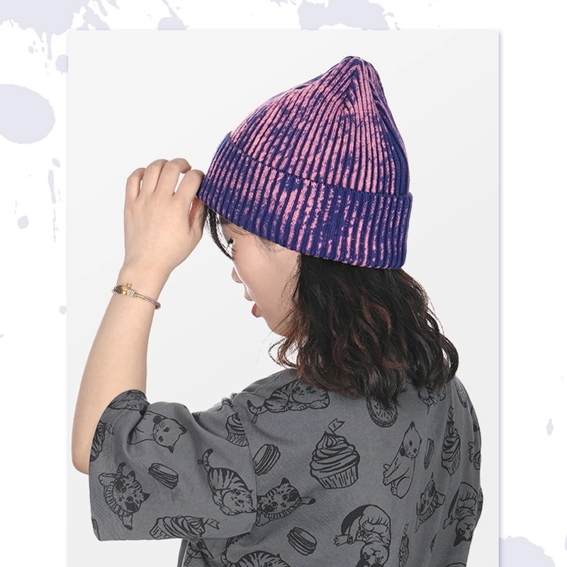 Custom Beanie Hats Winter Knitted Caps Unisex 2