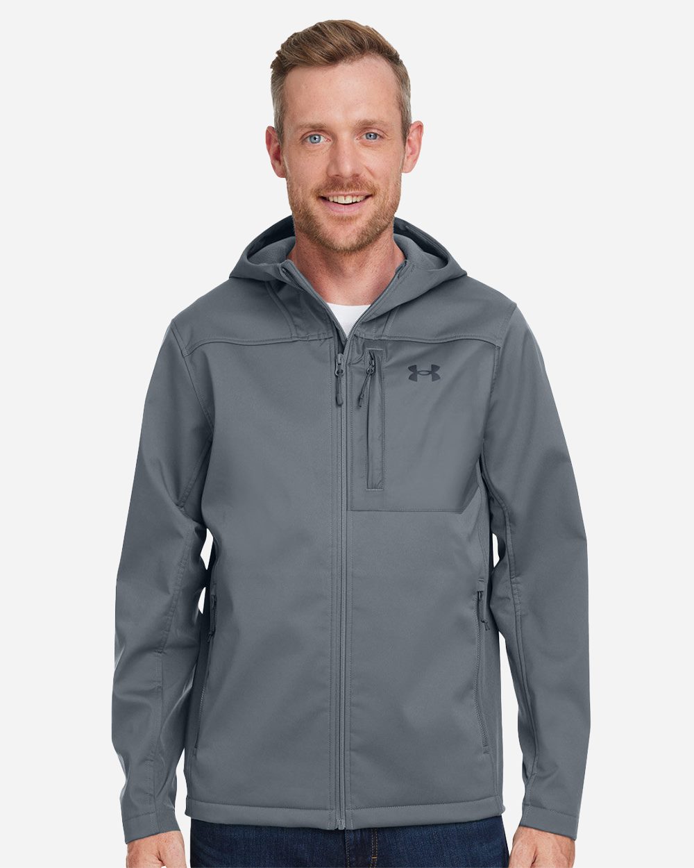 Men's ColdGear® Infrared Shield 2.0 Hooded Jacket - 1371587 4