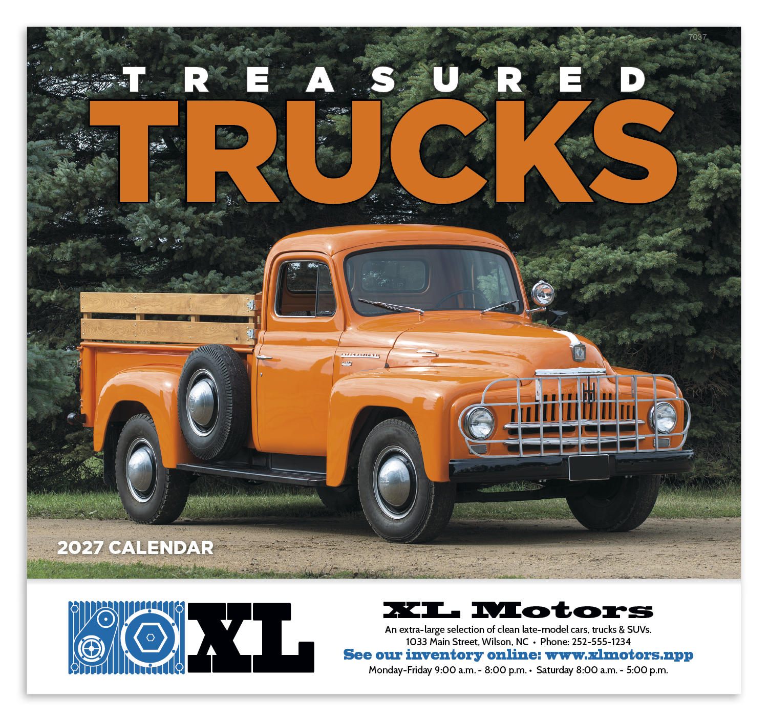 Good Value™ Treasured Trucks - Stapled Calendar 76