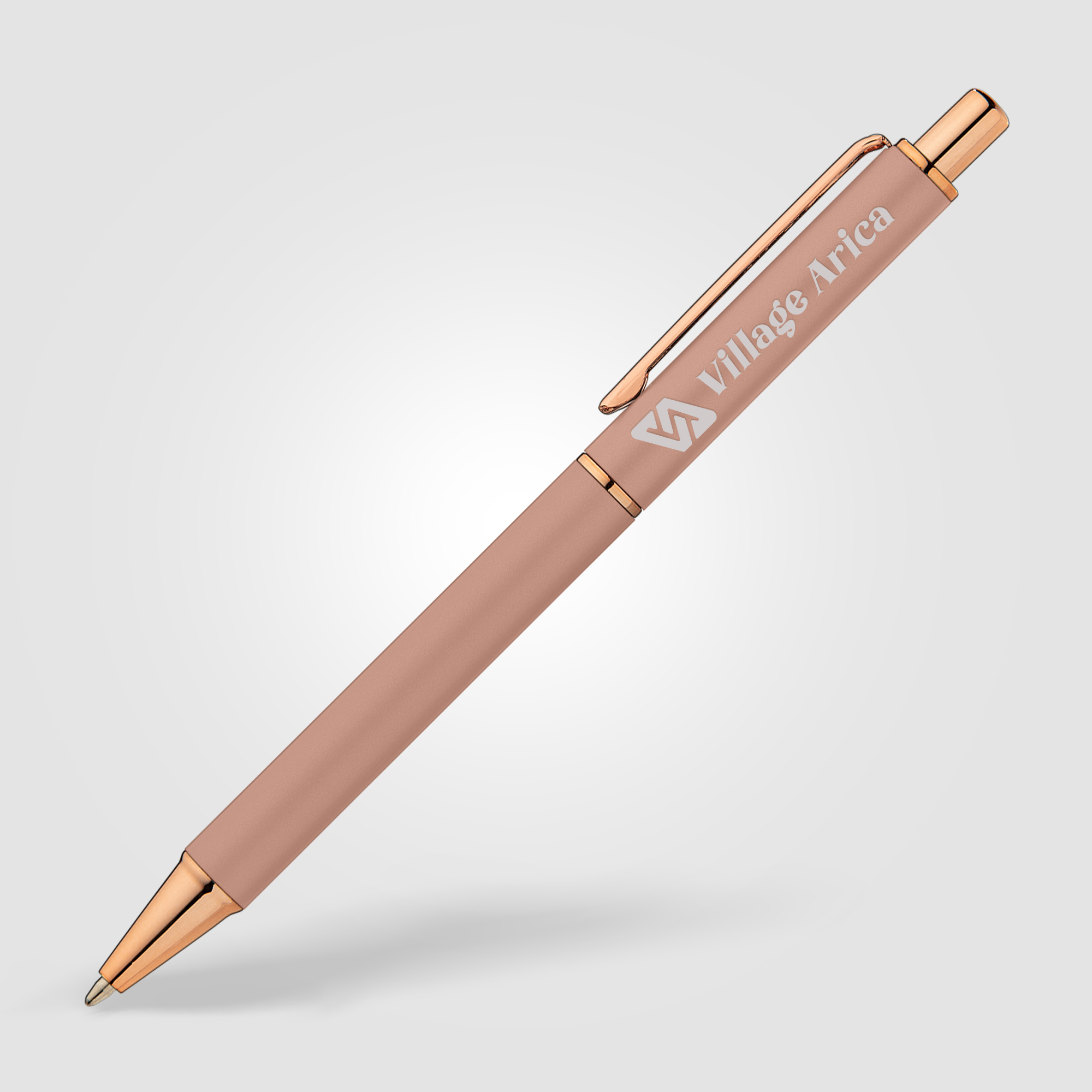 Duet Softy Rose Gold Pen 2