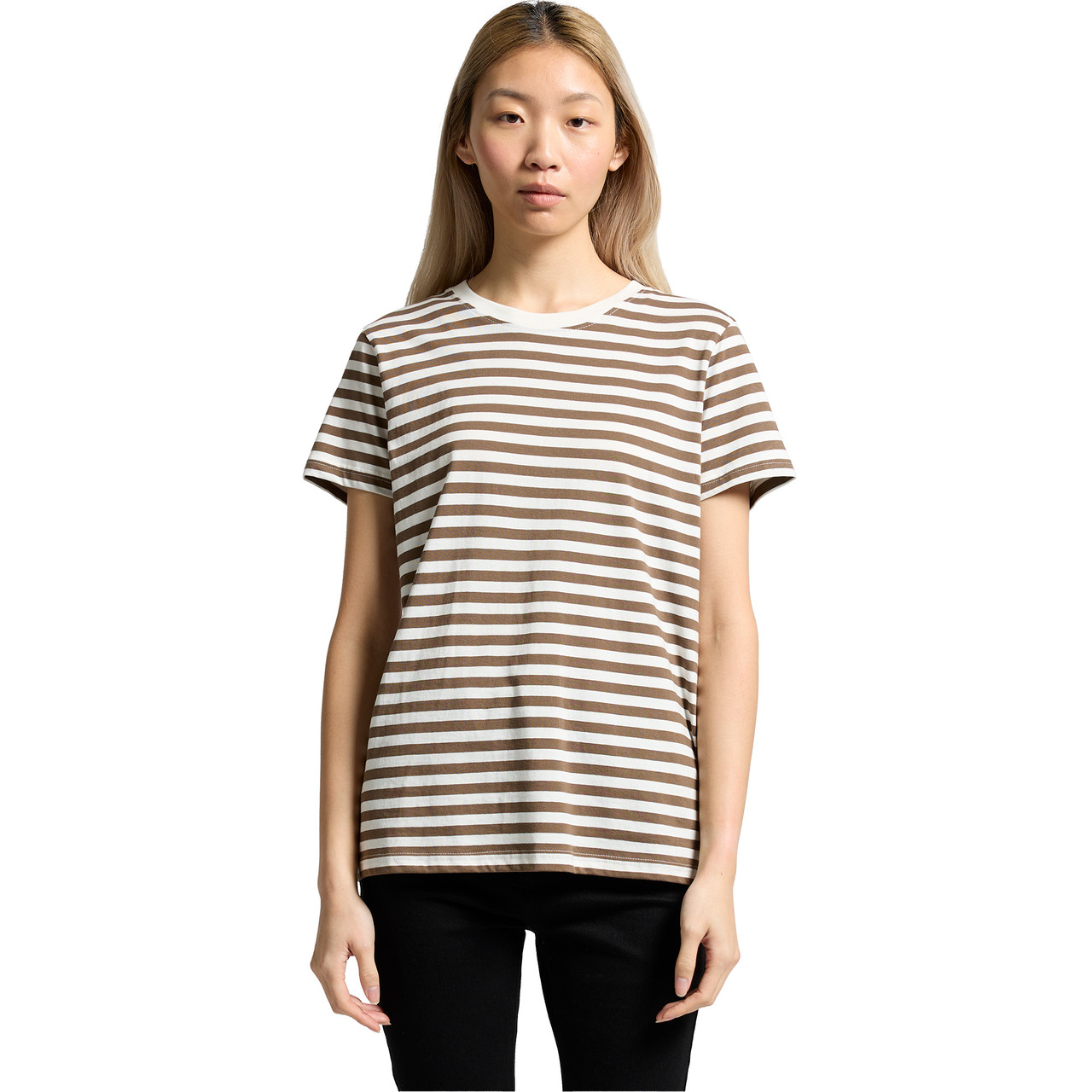 Wo's Maple Stripe Tee | 4037 5