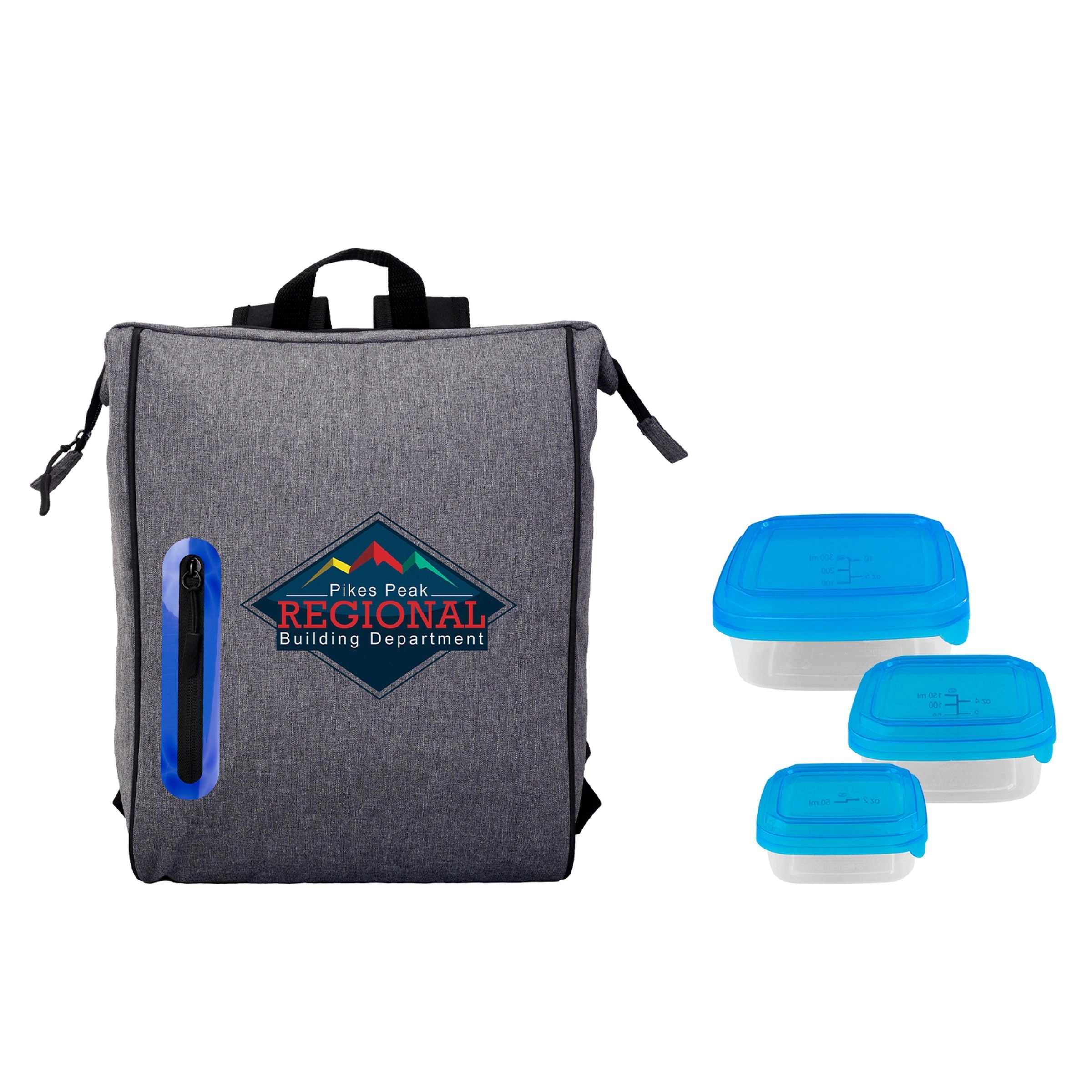 Portion Control Oval Lunch Cooler 4