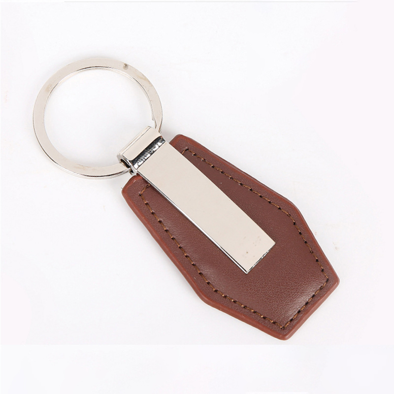 Custom Shape Leatherette Key Tag 7