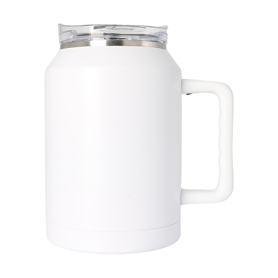 ArticFire 50oz Insulated Stainless Steel Mug with Straw & Twist Lid 12