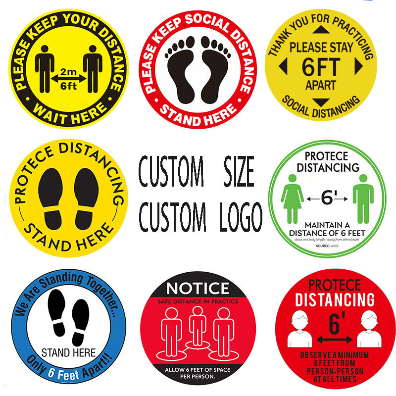 Removable Directional Tape For Shopping Mall And School 2