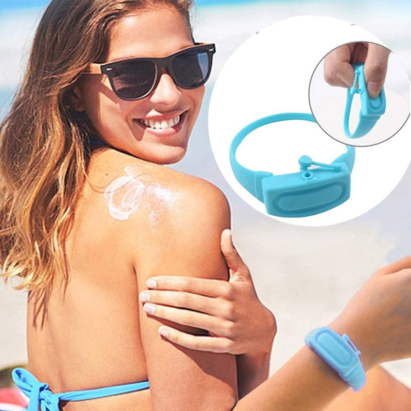 Silicone Wristband Hand Sanitizer Dispenser 4