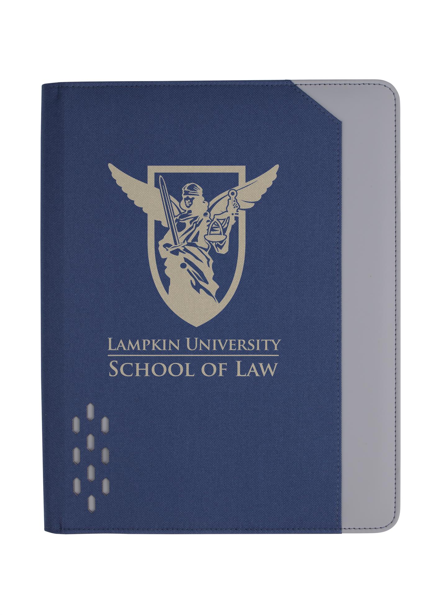 Souvenir® Armor Zippered Padfolio with Armor Pen 9